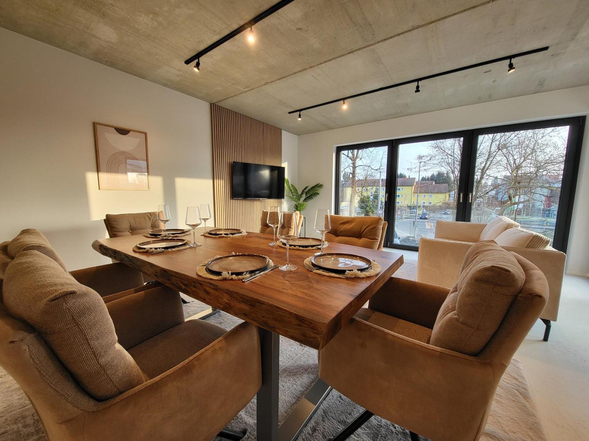 Sioux: Stilvolles Designapartment Am Bodensee Bodolz Luaran gambar